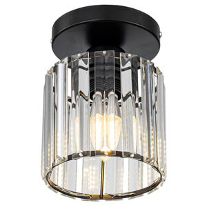 LightCrystal Ceiling Light, Modern Industrial Semi Flush Mount Ceiling Light